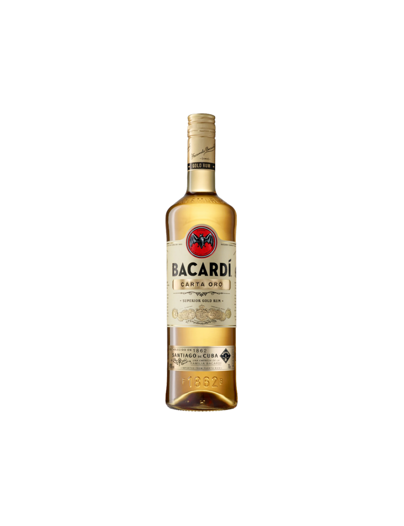 Bacardi Carta Oro Rum 0,70 lt.