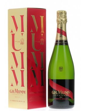 G.H. Mumm - Champagne Cordon Rouge 0,75 lt. + Box