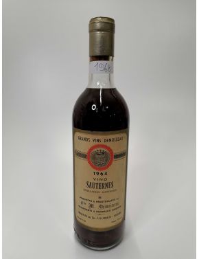 Vintage Bottle - M. Demoizeau Sauternes 1964 0,75 lt. - COD. 1968