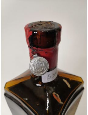 Vintage Bottle - Stock Triple Sec Curacao Bianco 0,70 lt. SIGILLO MONARCHIA/REGNO - COD. 5345
