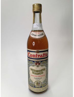 Vintage Bottle - Giuseppe Contratto Vermouth Bianco Tipo Esportazione 1 lt. - COD. 5363