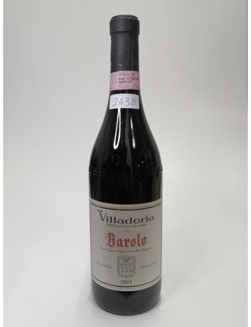 Vintage Bottle - Villadoria Barolo DOCG 2003 0,75 lt. - COD. 2438