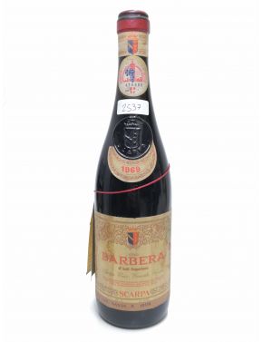 Vintage Bottle - Scarpa Barbera d'Asti Superiore DOC "Cru Banin" 1969 0,75 lt. - COD. 2537
