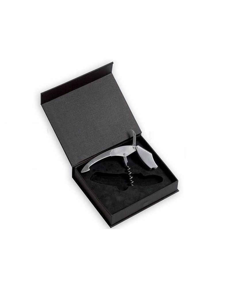 Renoir - Cavatappi Acciaio Second Version con Box H. 16.30 / L. 14.00 / P. 14.00