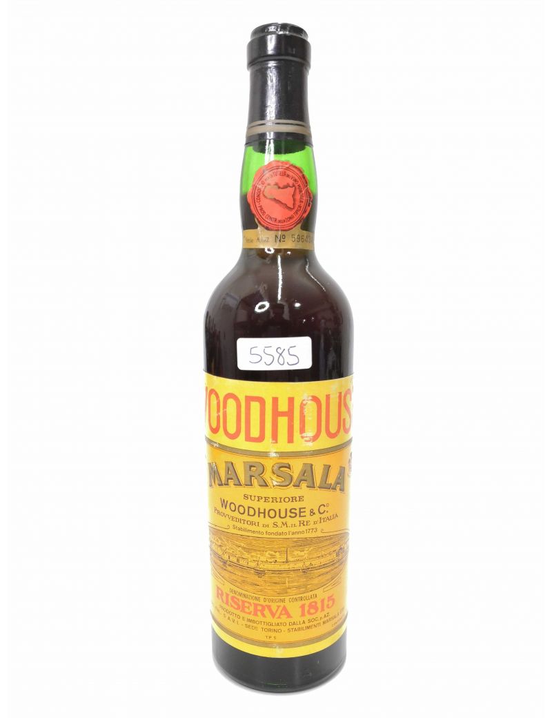 Vintage Bottle - Woodhouse Marsala Superiore Riserva 1815 0,68 lt. - COD. 5585