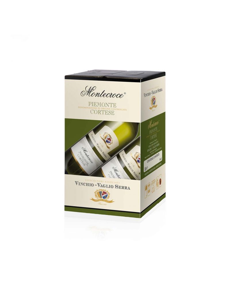 Vinchio Vaglio Serra - Bag In Box 10 lt. Piemonte Cortese DOC "Montecroce" Vinchio Vaglio Serra - Bag In Box 10 lt. Piemonte Cortese DOC "Montecroce"