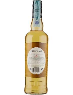 Glen Grant - Single Malt Scotch Whisky 5 y 0,70 lt.