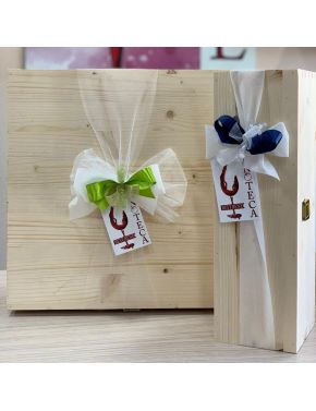 Cassetta di legno per 6 bottiglie (vuota)