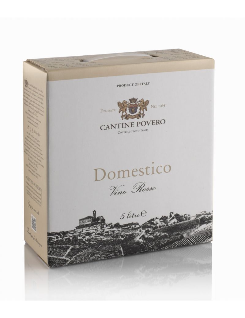 Cantine Povero - Bag In Box 5 lt. Vino Rosso da Uve Dolcetto "Domestico"