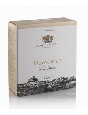 Cantine Povero - Bag In Box 5 lt. Vino Rosso da Uve Dolcetto "Domestico"
