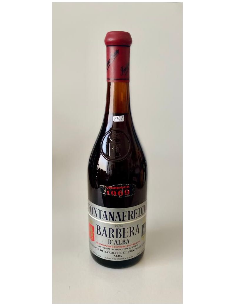Vintage Bottle - Fontanafredda Barbera d'Alba DOC 1969 0,75 lt. - COD. 2747