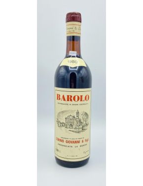 Vintage Bottle - Corino Giovanni Barolo DOC 1980 0,75 lt. - COD. 2780