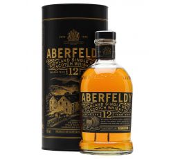 Aberfeldy Highland Single Malt Scotch Whisky 12 y in Oak 40° 0,70 lt.