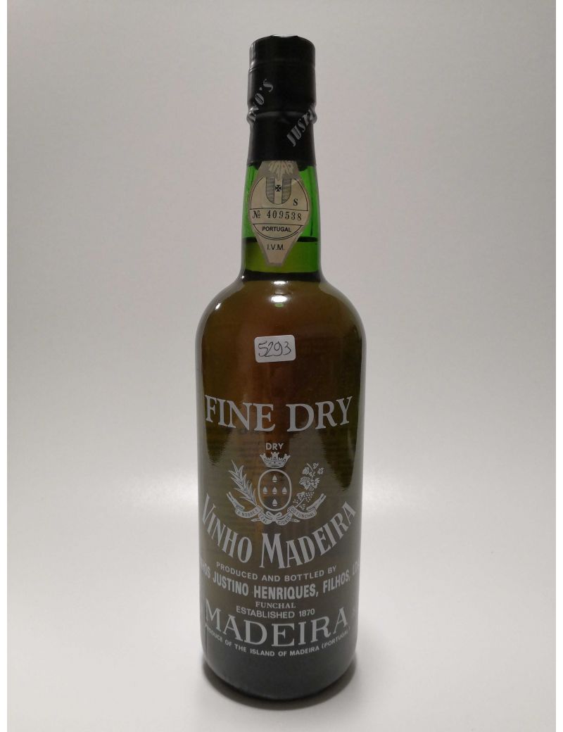 Vintage Bottle - Fine Dry Vinho Madeira Justino Henriques 0,75 lt. - COD. 5293