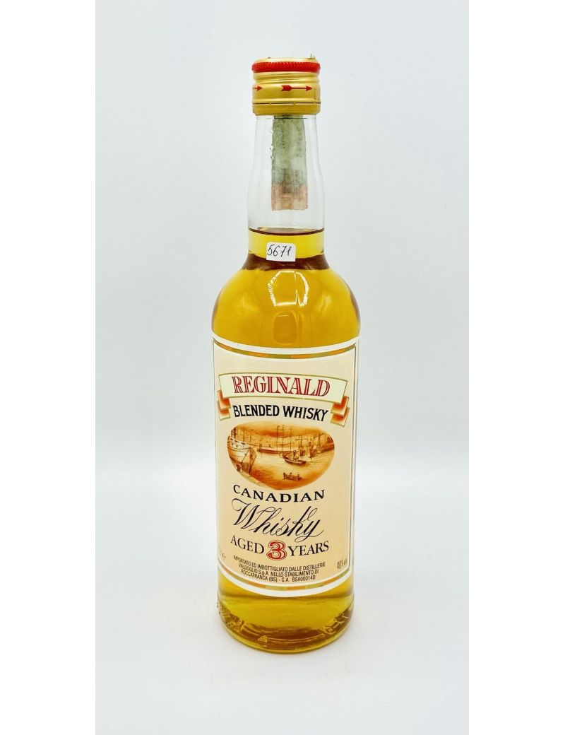 Vintage Bottle - Reginald Canadian Blended Whisky 3 y 0,70 lt. - COD. 5671 Vintage Bottle - Reginald Canadian Blended Whisky 3 y 0,70 lt. - COD. 5671