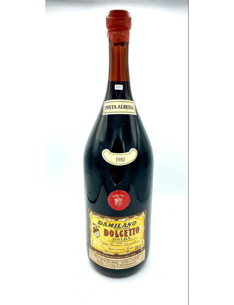 Vintage Bottle - Dott. G. Damilano Dolcetto d'Alba DOC 1981 3,78 lt. Pinta Albeisa - COD. 3015