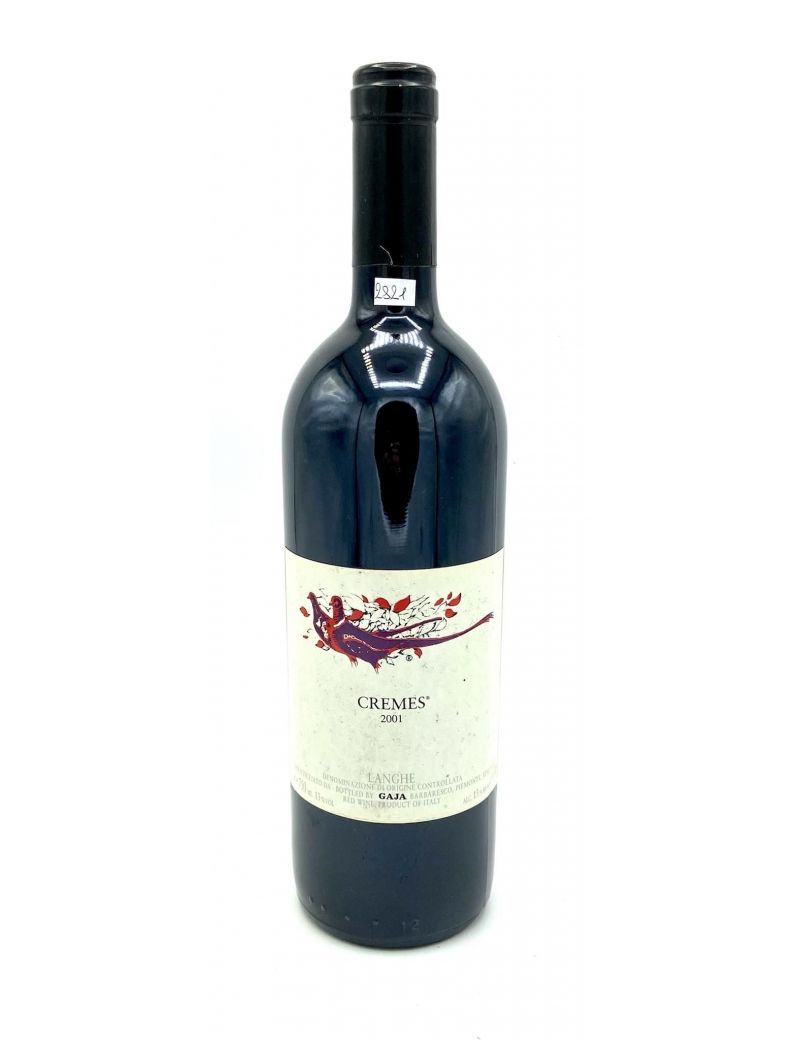 Vintage Bottle - Gaja Langhe DOC Cremes 2001 0,75 lt. - COD. 2821