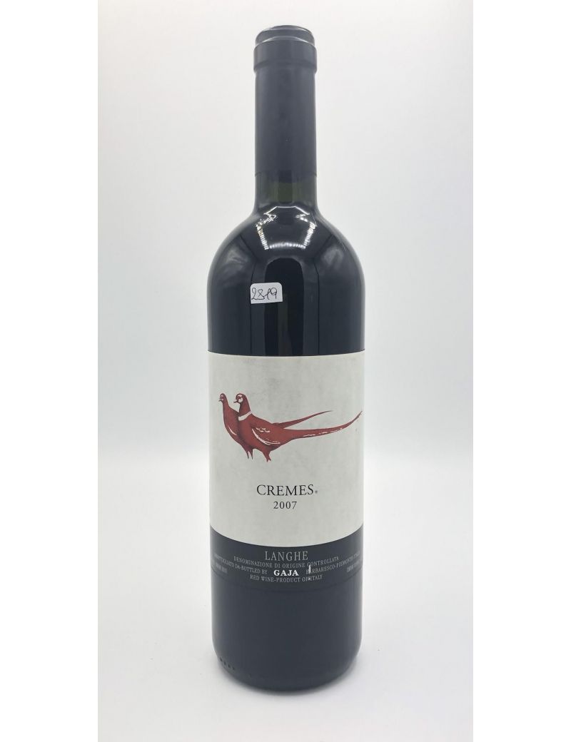 Vintage Bottle - Gaja Langhe DOC Cremes 2007 0,75 lt. - COD. 2819