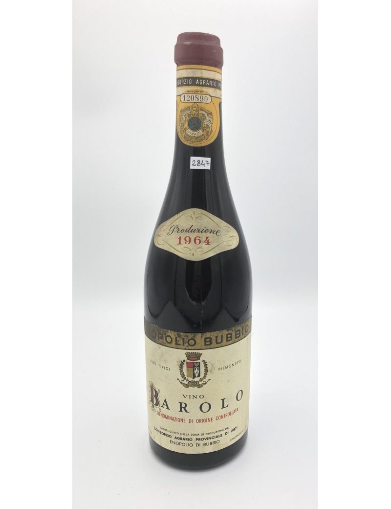 Vintage Bottle - Consorzio Agrario Provinciale di Asti Barolo DOC 1964 0,72 lt. - COD. 2847