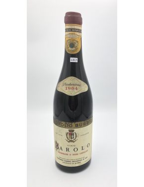 Vintage Bottle - Consorzio Agrario Provinciale di Asti Barolo DOC 1964 0,72 lt. - COD. 2847