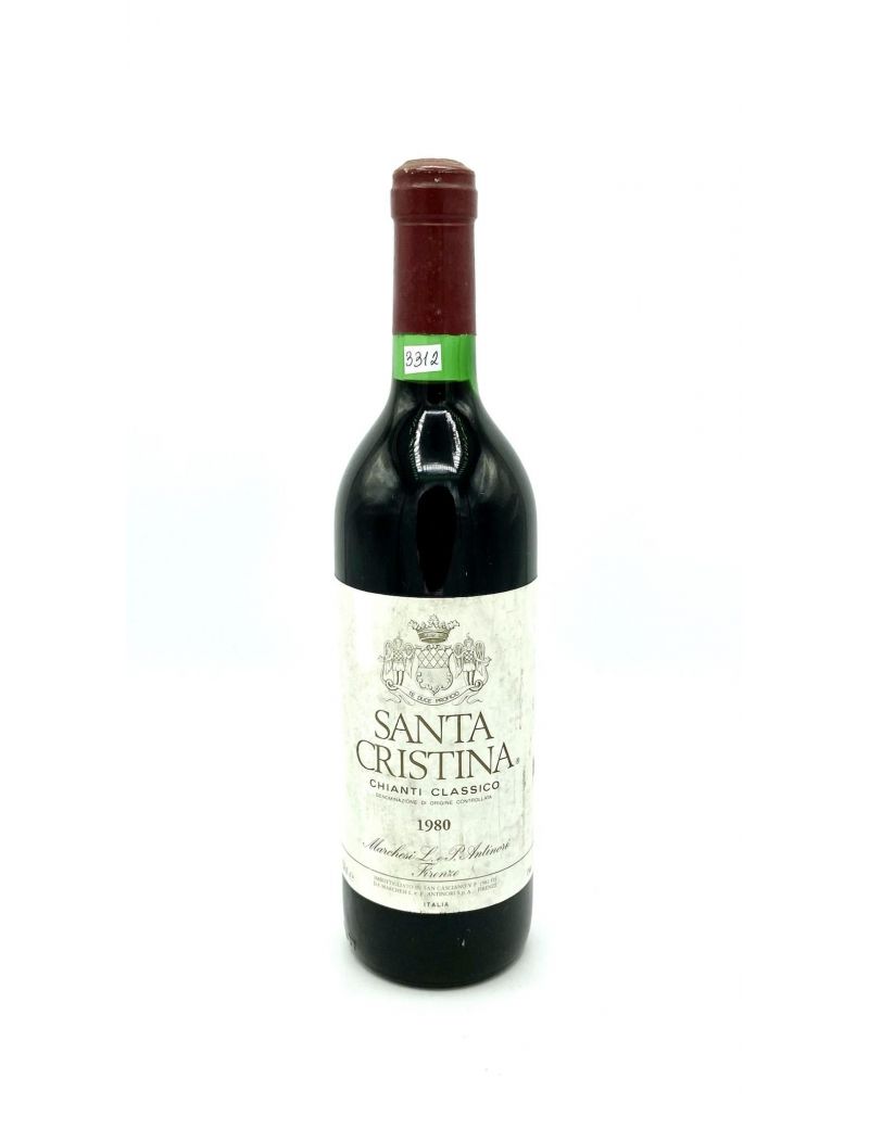 Vintage Bottle - Marchesi Antinori Chianti Classico "Santa Cristina" DOC 1980 0,75 lt. - COD. 3312