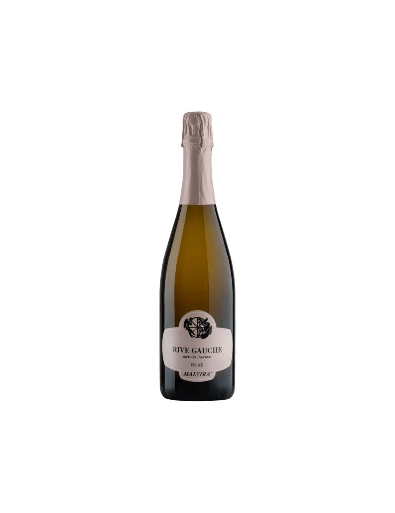 Malvira' - Spumante Charmat Rosè "Rive Gauche" Rosè 100% da uve Nebbiolo 0,75 lt.