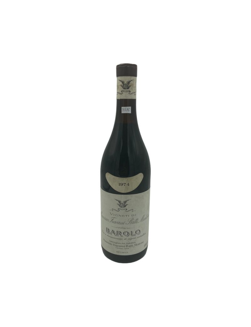 Vintage Bottle - Maurizio Fracassi Ratti Mentone Barolo DOC 1974 0,75 lt. - COD. 3576 Vintage Bottle - Maurizio Fracassi Ratti Mentone Barolo DOC 1974 0,75 lt. - COD. 3576