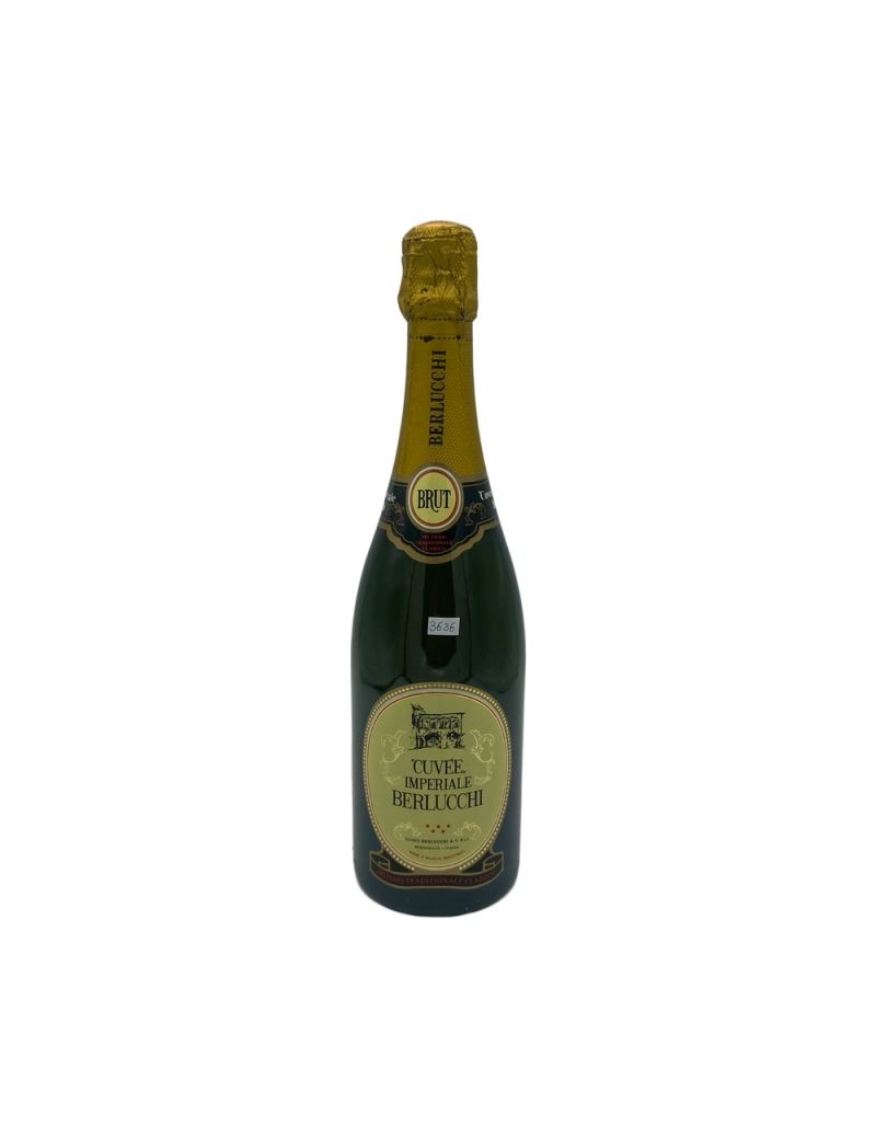 Vintage Bottle - Berlucchi Cuvee Imperiale Brut vecchia sboccatura 0,75 lt. - COD. 3636
