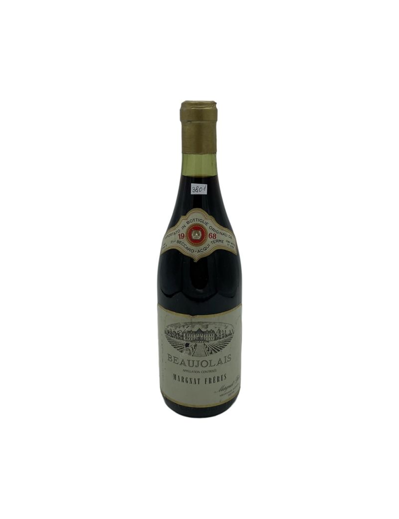 Vintage Bottle - Margnat Freres Beaujolais 1968 0,72 lt. - COD. 3801