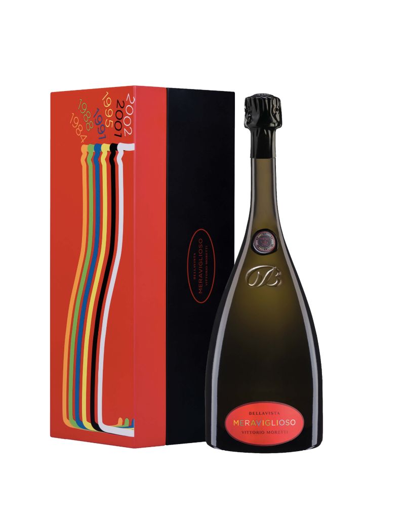 Bellavista - Franciacorta DOCG "Meraviglioso" Special Cuvée 1,5 lt. MAGNUM + Box Legno
