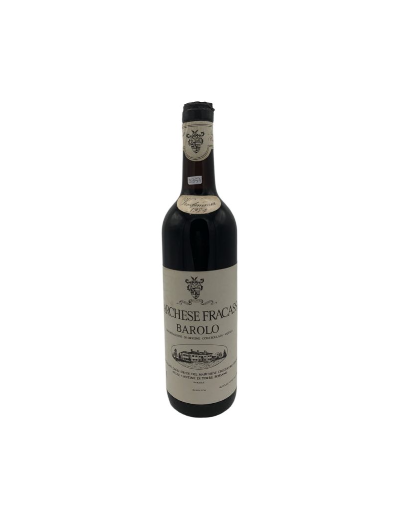 Vintage Bottle - Marchese Fracassi di Torre Rossano Barolo DOC 1974 0,72 lt. - COD. 3857