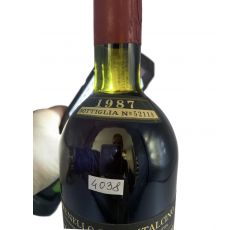 Vintage Bottle - Biondi Santi Brunello di Montalcino DOCG Tenuta Greppo 1987 0,75 lt. - COD. 4038