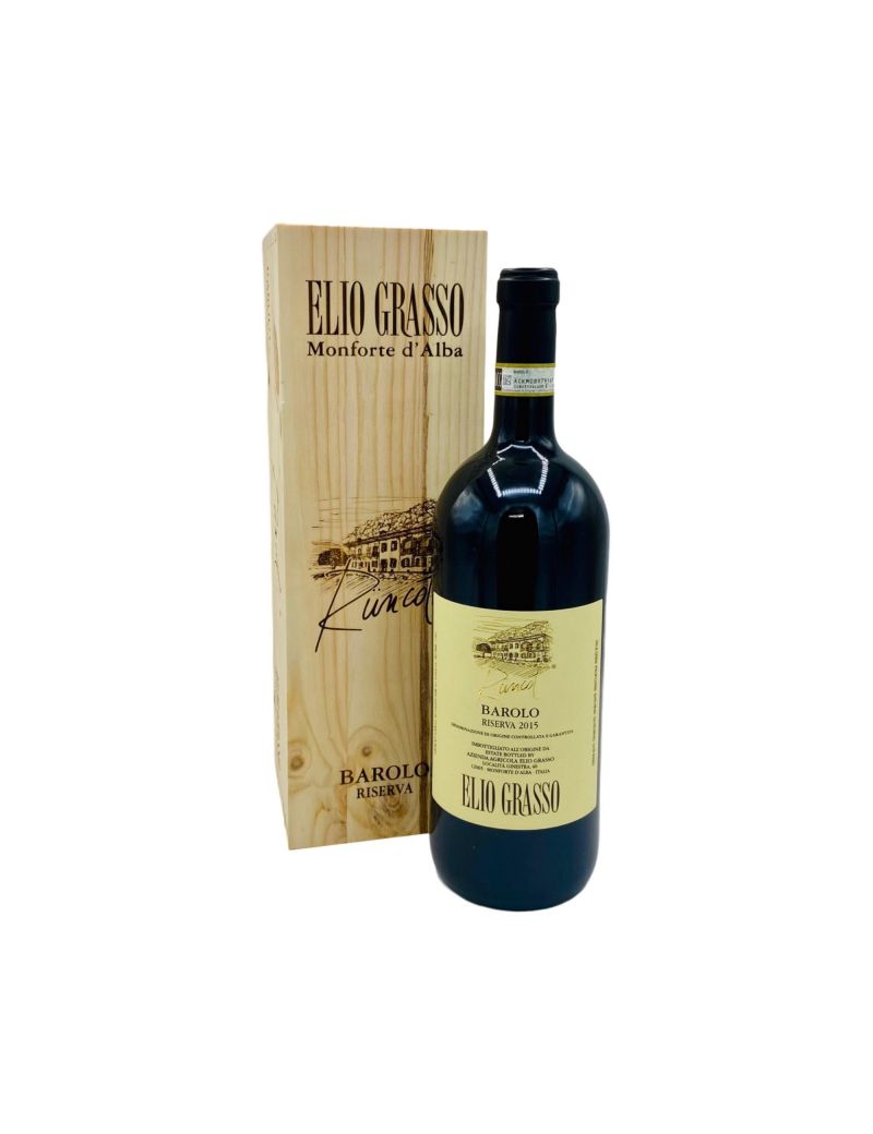 Elio Grasso - Barolo Riserva DOCG "Runcot" 2015 1,5 lt. MAGNUM + Box Legno