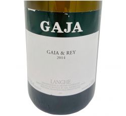 Gaja - Langhe Bianco DOC Chardonnay "Gaia & Rey" 2014 1,5 lt. MAGNUM *ETICHETTA E VETRO UN POCO ROVINATI*
