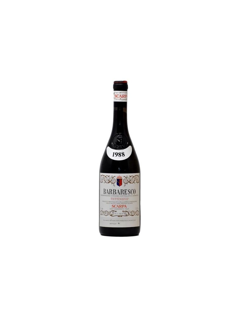 Scarpa - Barbaresco DOCG "Tettineive" 1988 0,75 lt.