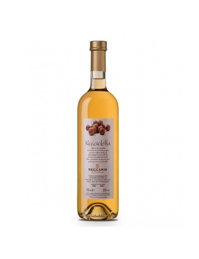Beccaris - "Linea Aromatizzate" Liquore alle Nocciole "Noccioletta" 0,70 lt.