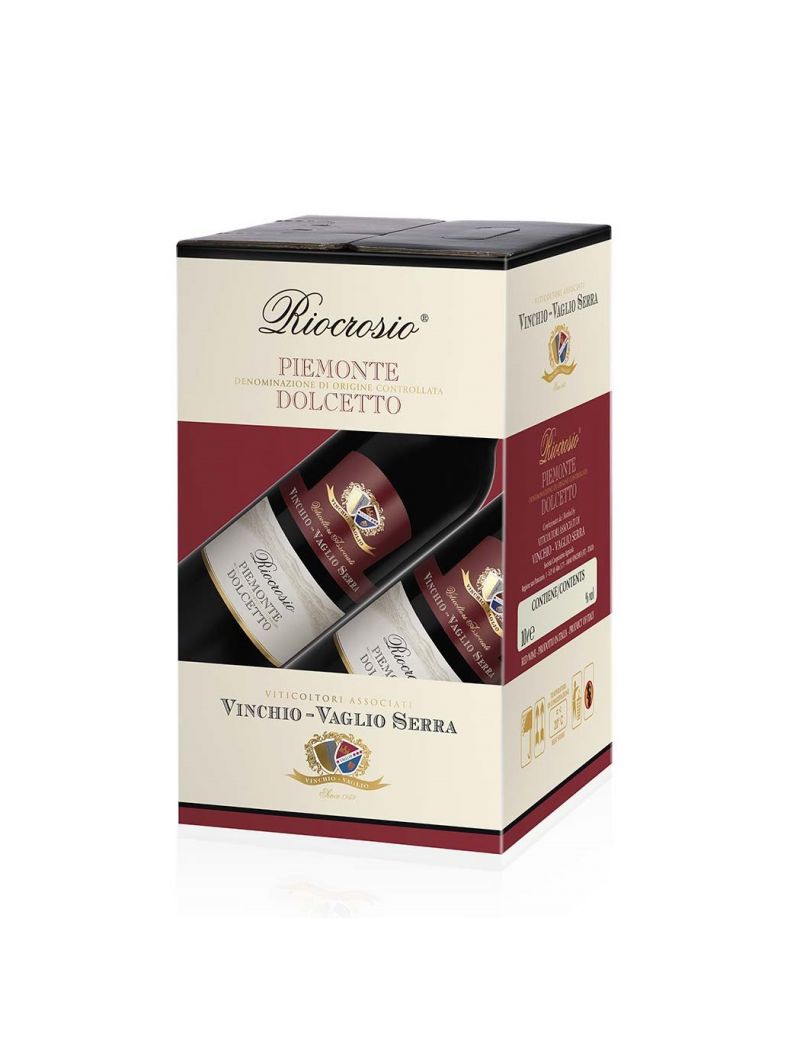 Vinchio Vaglio Serra - Bag in Box 10 lt. Piemonte Dolcetto DOC "Riocrosio" Vinchio Vaglio Serra - Bag in Box 10 lt. Piemonte Dolcetto DOC "Riocrosio"