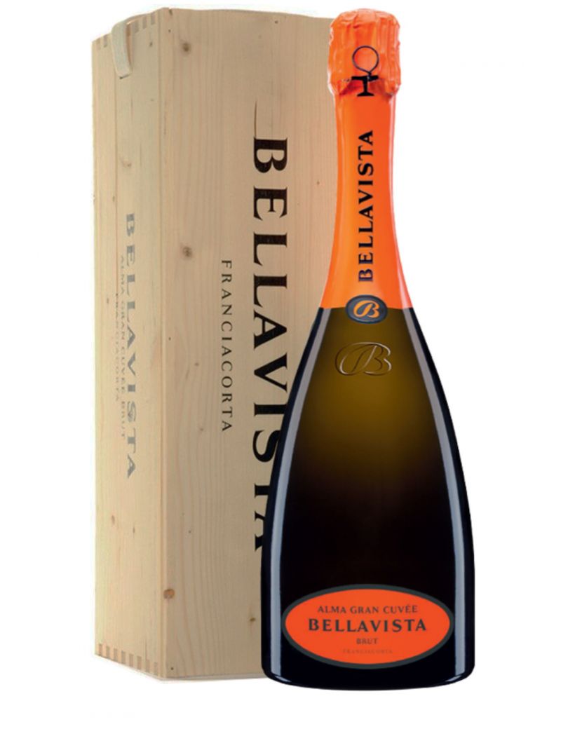 Bellavista - Franciacorta DOCG "Alma Grande Cuvee" 9 lt. SALMANAZAR + Box Legno