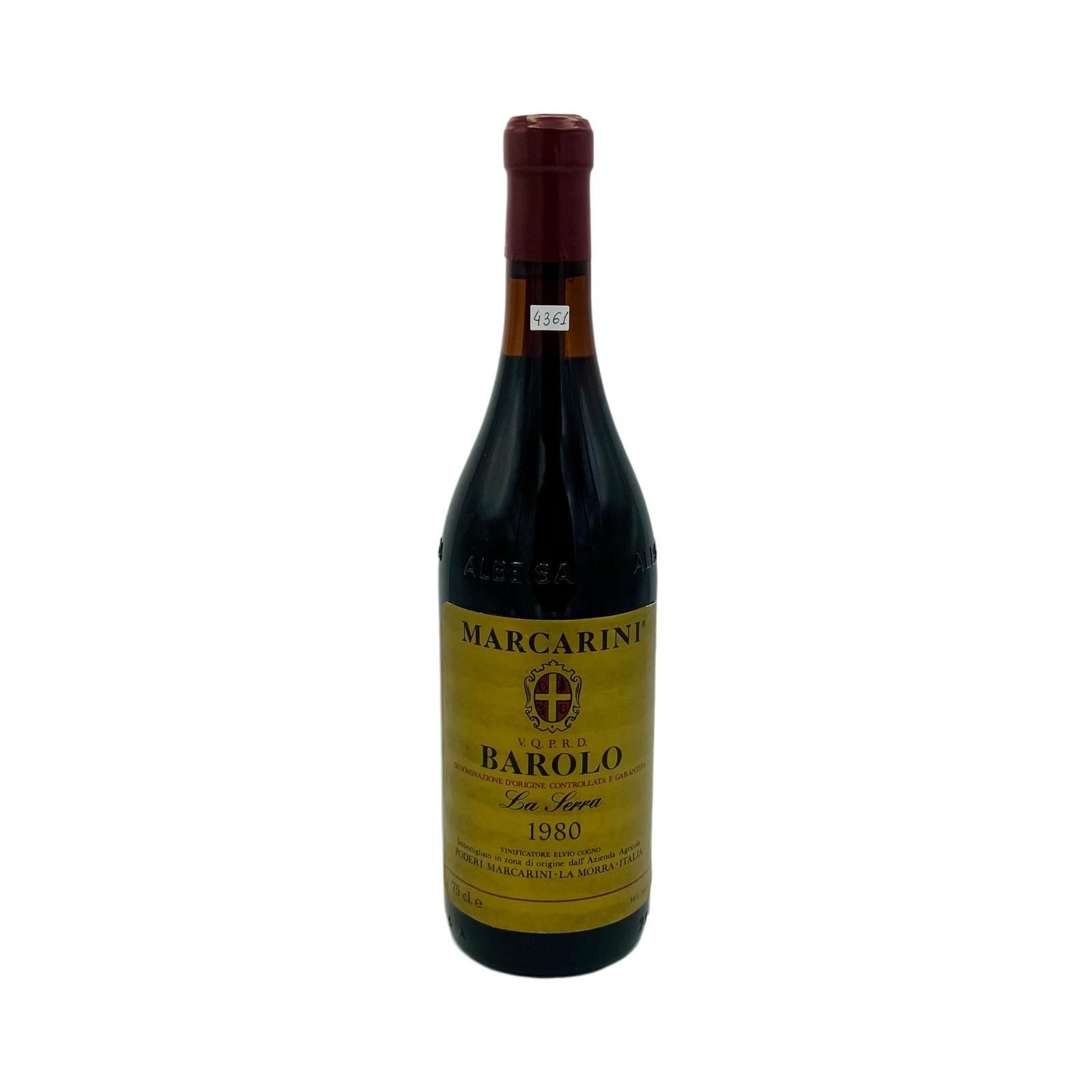 Vintage Bottle - Marcarini Barolo DOCG La Serra 1980 0 75 lt. - COD. 4361