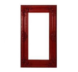 Werner Voss - Cornice dcorativa Red 80 x 150 cm Venezia Decor (solo cornice, cervo non incluso)