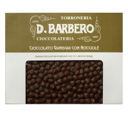 D. Barbero - Maxi Tavola di Cioccolato Gianduia con Nocciole 800 gr.
