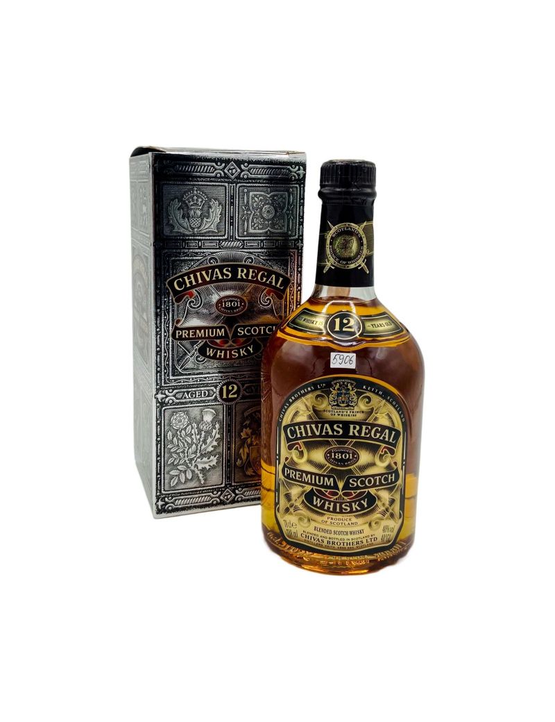 Vintage Bottle - Chivas Brothers Ltd. Chivas Regal Premium Scotch Whisky 12 y 0,70 lt. + Box - COD. 5906