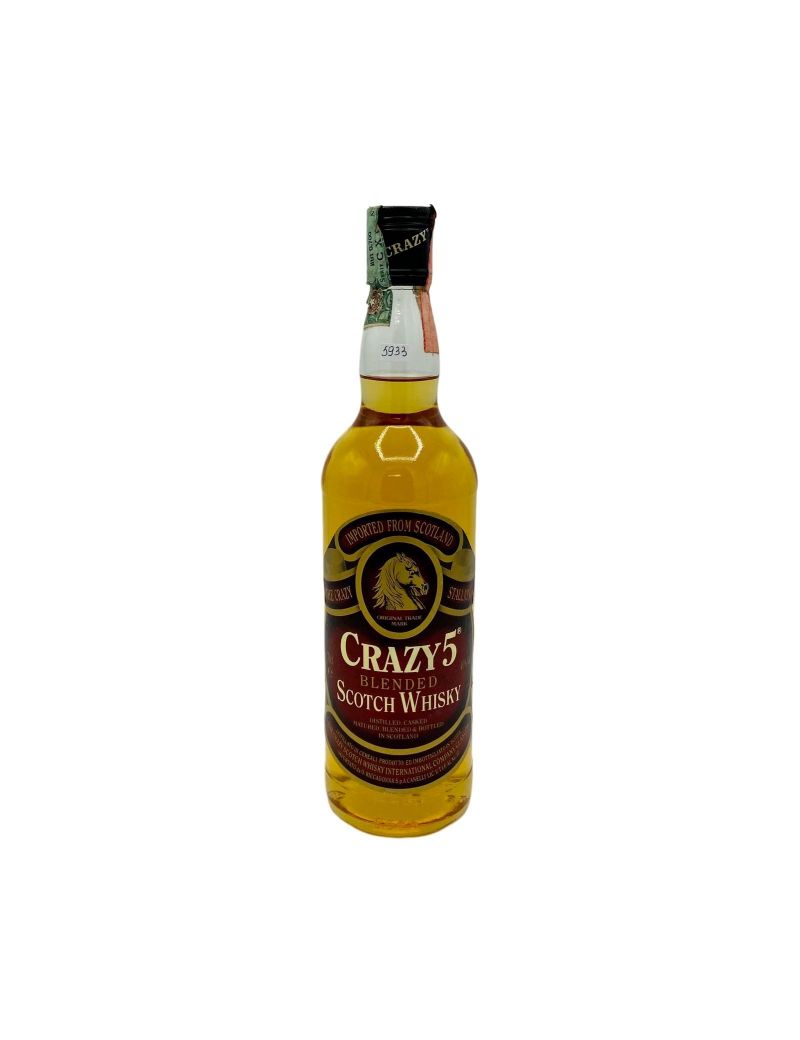 Vintage Bottle - The Crazy Stallion Blended Scotch Whisky Crazy 5 0,70 lt. - COD. 5933 Vintage Bottle - The Crazy Stallion Blended Scotch Whisky Crazy 5 0,70 lt. - COD. 5933