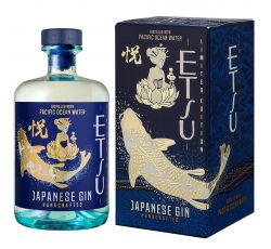Asahikawa Distillery - Japanese Gin Etsu distilled with Pacific Ocean Water  0,70 lt. + Box