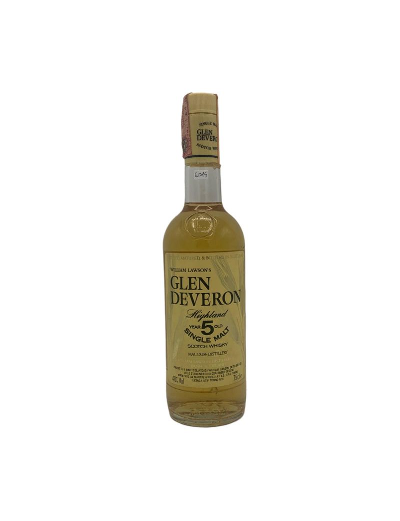 William Lawson's - Highland Single Malt Scotch Whisky "Glen Deveron" 5 y 0,75 lt. - COD. 6015 William Lawson's - Highland Single Malt Scotch Whisky "Glen Deveron" 5 y 0,75 lt. - COD. 6015