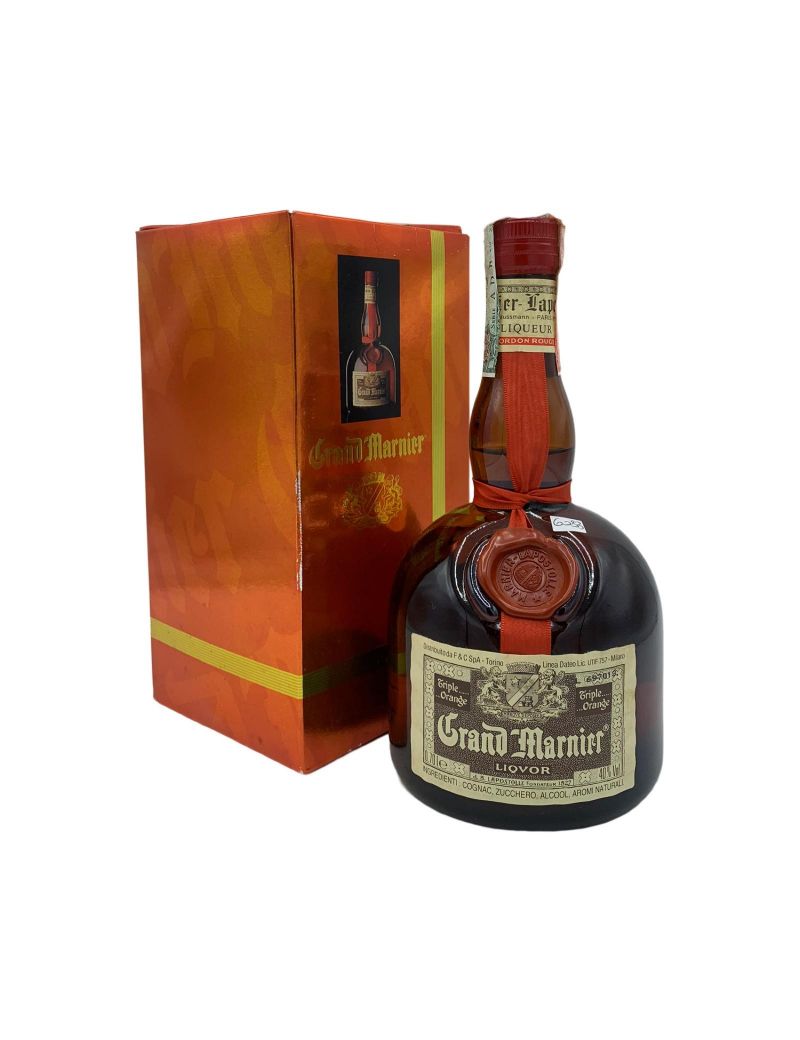 Vintage Bottle - Grand Marnier Liqueur D'orange 0,70 lt. + Box F&C Import - COD. 6083 Vintage Bottle - Grand Marnier Liqueur D'orange 0,70 lt. + Box F&C Import - COD. 6083