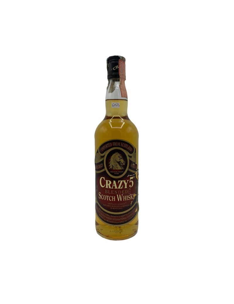 Vintage Bottle - The Crazy Stallion Blended Scotch Whisky Crazy 5 0,70 lt. - COD. 6153 Vintage Bottle - The Crazy Stallion Blended Scotch Whisky Crazy 5 0,70 lt. - COD. 6153
