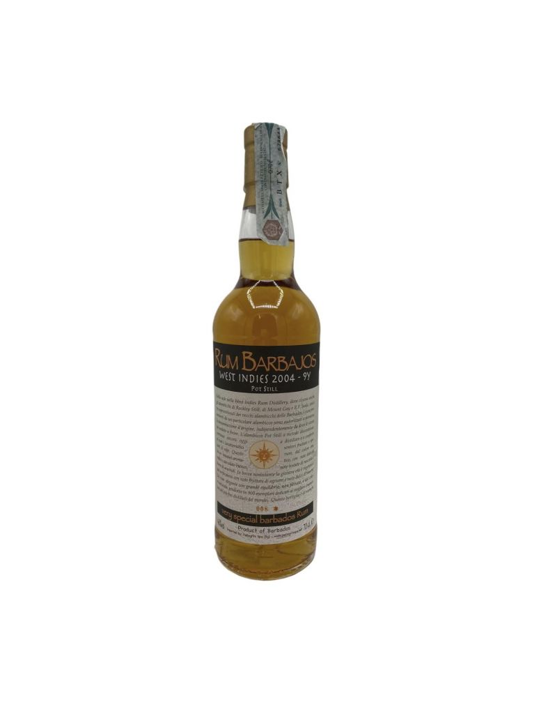 West Indies Rum Distillery - Rum Barbados West Indies 2004 - 9 y Pot Still 0,70 lt.