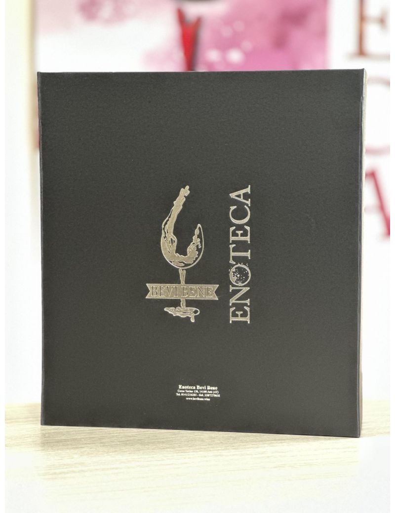 Astuccio rigido Luxury Serigrafato per 3 bottiglie chiusura calamitata (vuoto)