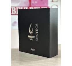 Astuccio rigido Luxury Serigrafato per 3 bottiglie chiusura calamitata (vuoto)